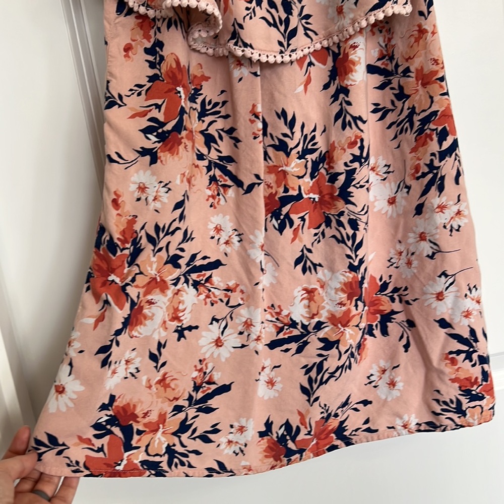 Faded Glory‎ Floral Off Shoulder Blouse Size M(8-10) - Picture 4 of 6